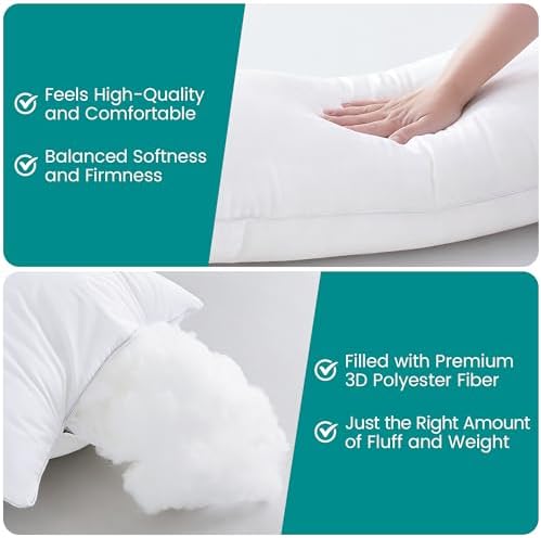 Oubonun 14"x36" Throw Pillow Insert – Plush and Supportive Decorative Cushion - Image 5