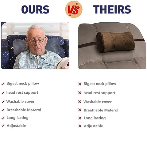 Recliner Headrest Pillow, Head Pillow - Image 6