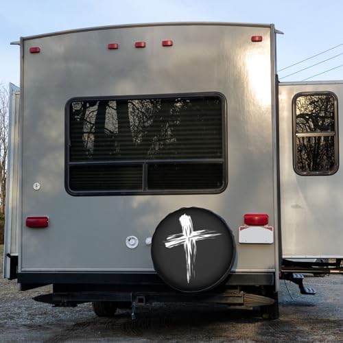 Delerain Cross Black Spare Tire Cover - Image 6