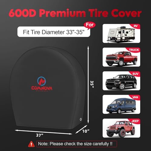 Comnova RV Tire Covers 2 Pack - Image 2