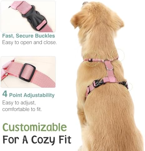 VavoPaw Dog Seat Belt, Safety Vest Dog Car Harness - Image 3
