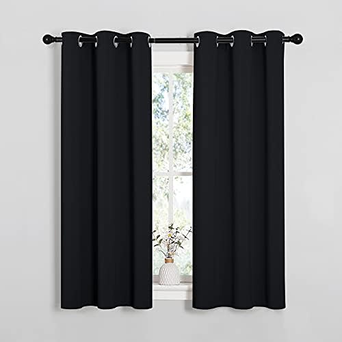NICETOWN Black Blackout Curtains - Image 2