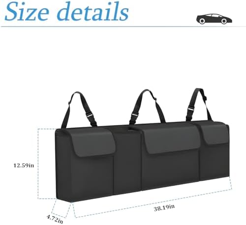 Collapsible 4-Pocket Car Trunk Organizer - Image 2
