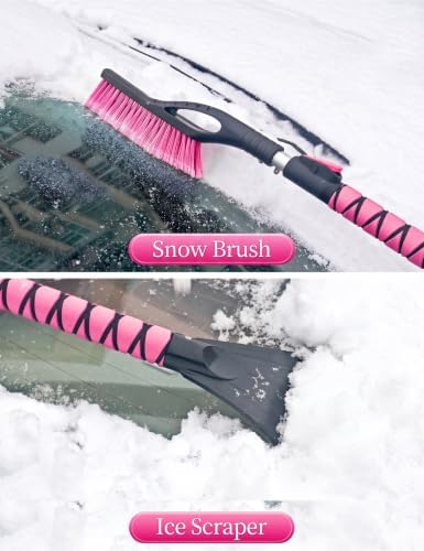 HEEYA Ice Scraper and Brush for Car, Snow Brush for Windshield - Image 4