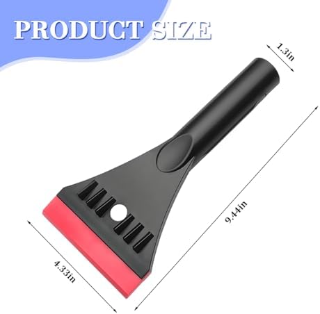 Car Windshield Ice Scraper, Vehicle Window Snow Sweeper to Remove Ice, - Image 2