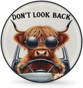 Rv Spare Tire Cover Wheel Funny Alpine Cow Tire Covers Wheel Protectors by FengQuGou