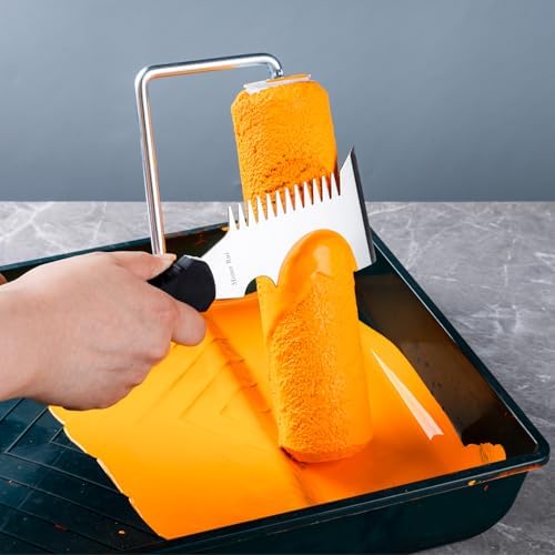 Mister Rui 5-in-1 Paint Brush Comb & Roller Cleaner, Hammer Base - Image 7