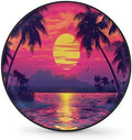 Palm Trees Spare Tire Cover 15in Spare Wheel Covers Tire Storage Cover by YoYoYuchong