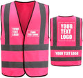 AYKRM 12 colour High visibility viz vest hi vis viz reflective work by AYKRM