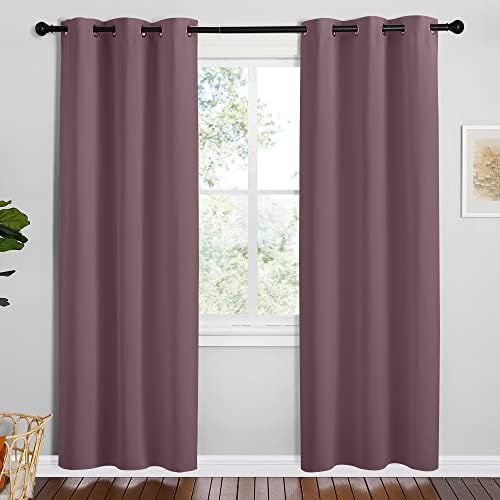 NICETOWN Dry Rose Room Darkening Curtains by NICETOWN