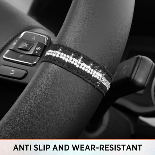 Road Comforts Leopard Steering Wheel Cover - Image 7