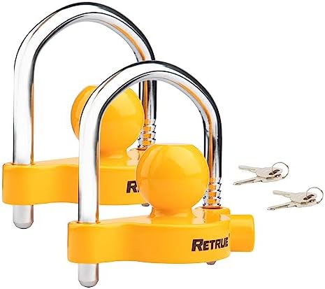 RETRUE Universal Trailer Coupler Lock by RETRUE-YourReliablePartner