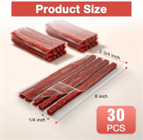 Sixzoo 30 PCS Tire Plugs Heavy Duty - Image 2