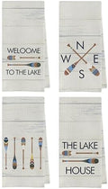 Gqtt Rustic Lake Kitchen Towels Set by Geqtt