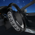Ventilated Heart-Shaped Steering Wheel Cover by ESALFAUTO