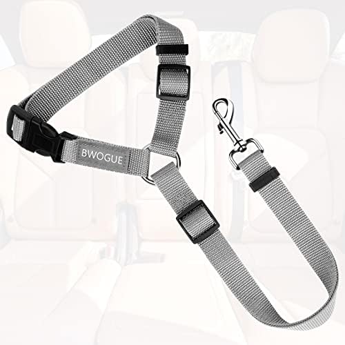 BWOGUE Dog Seat Belt for Car, Headrest Restraint Lead, Non-Elastic - Image 2