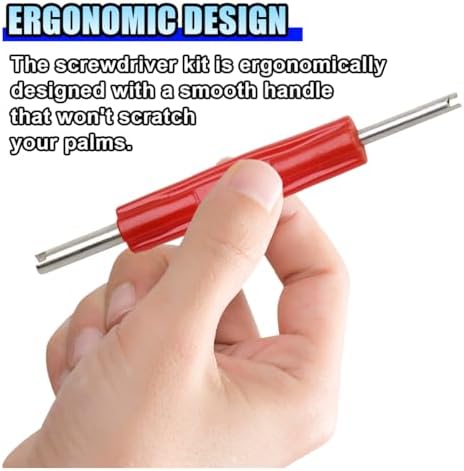 5PCS Valve Core Removal Tool, Double Head Car Tire Valve Stem Tool - Image 6
