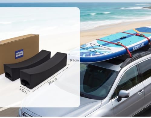 2 Pieces Non-Slip Foam Roof Rack Blocks, Style to 1 - Image 5