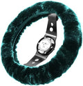 Andalus Brands Luxury Fluffy Car Steering Wheel Covers – Genuine Merino by AndalusBrand