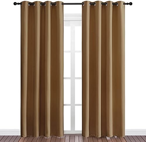 NICETOWN Sleek Blackout Curtains 86 inches Length - Image 2