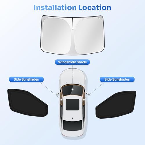 Canvcle Window Shades for 2015-2026 Ford Transit Van High and Medium Roof - Image 5