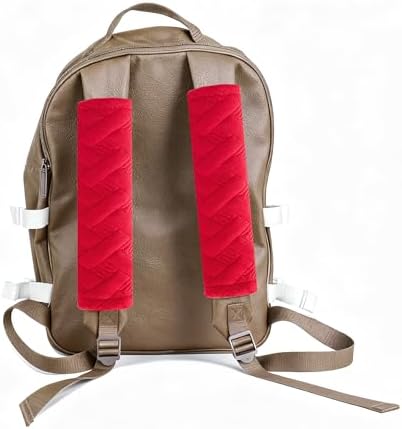 Amooca 2-Pack Braid Pattern Seat Belt Covers Shoulder Pads - Image 3