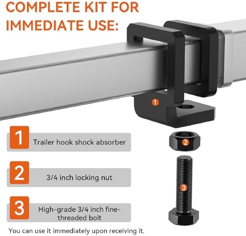 Heavy Duty 2 Inch Trailer Hitch Stabilizer - Image 6