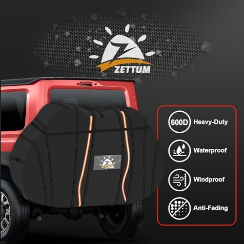 Zettum Bike Cover for Transport 1 Bike - Image 2