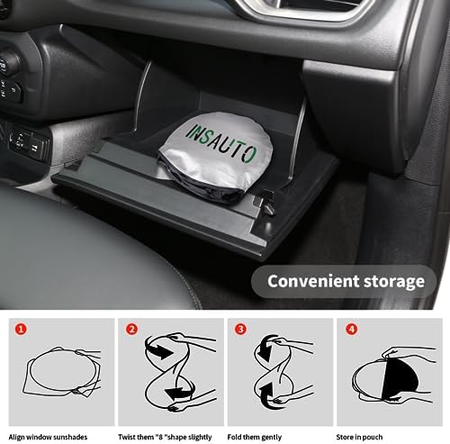 Windshield Sun Shade for Jeep Grand Cherokee 2011-2024 2025 2026 Sunshade - Image 5