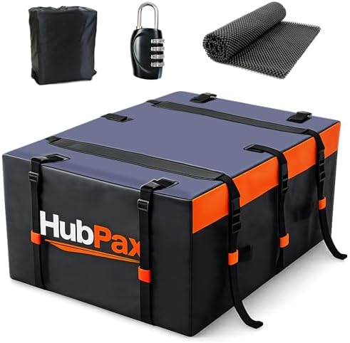 16 Cu Ft. Car Rooftop Cargo Carrier Bag Car Roof Top Bag Cargo Carrier by Unknown