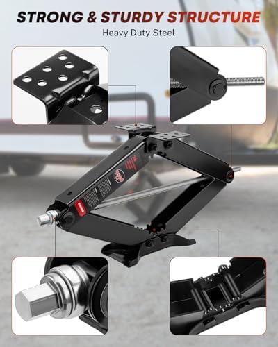 Kohree 9500 lbs RV Stabilizer Jacks 24", Heavy Duty - Image 3