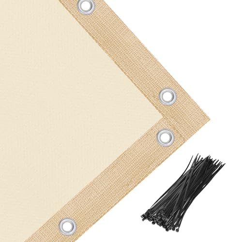 Amagenix 90% Pergola Shade Cover 7' X 14' Sun Shade Cloth - Image 6