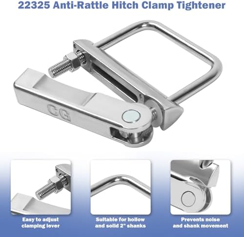 22325 No-Tool Anti-Rattle Hitch Clamp Tightener - Image 3