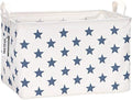 Sea Team Large Rectangle Open-Top Canvas Storage Basket by SeaTeam
