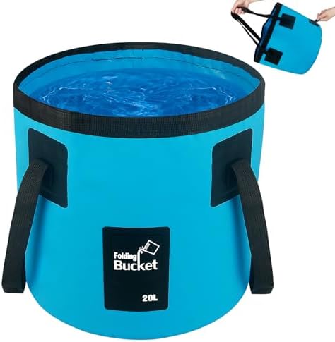 5 Gallon Collapsible Bucket by BIDFUL