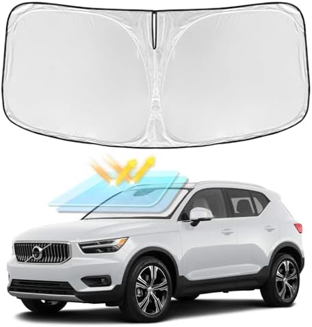 for Volvo XC40 2019-2025 2026 Windshield Sun Shade by ZOIBVCARSUNSHADE