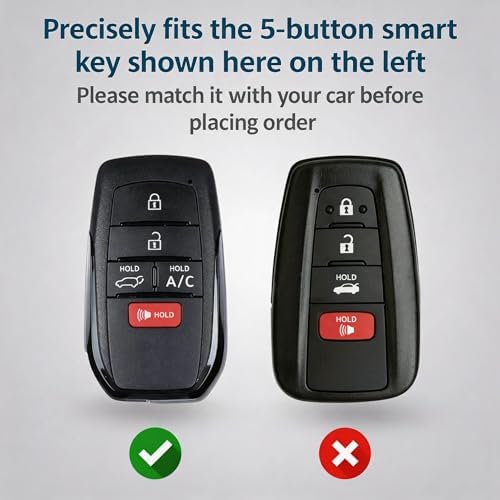 Silicone Key Fob Cover 2 Pack, Key Protector - Image 3