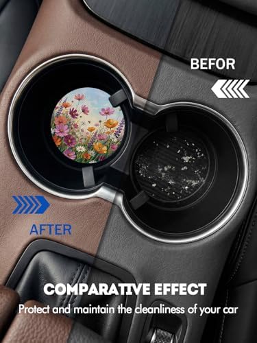WOCOCN Car Coasters for Cup Holders - Image 4