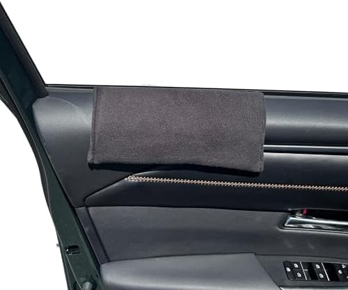 Car Console Covers Plus Window Armrest Elbow Pad Black by CarConsoleCoversPlus
