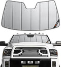 Pigenius Windshield Sunshade for Dodge Ram 2500/3500 2010-2018 Front Window by Pigenius