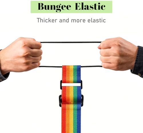 4 Pack Multi Use Strong Adjustable Luggage Connector Straps - Image 5