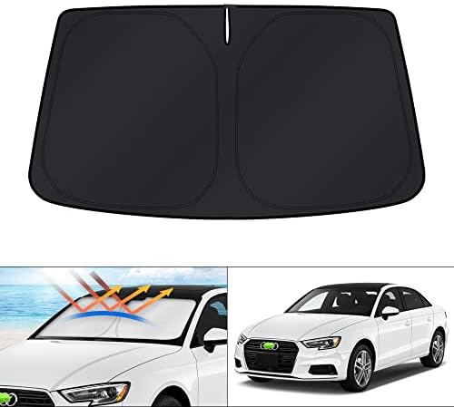 KUST Windshield Sun Shade for 2014-2018 2019 2020 Audi A3 Accessories Window by KUST