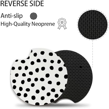 Car Coasters for Cup Holders, Cute Car Accessories for Women Interior, Cute - Image 4