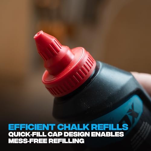 OX Red Chalk Line Powder 8oz Refill - Image 4