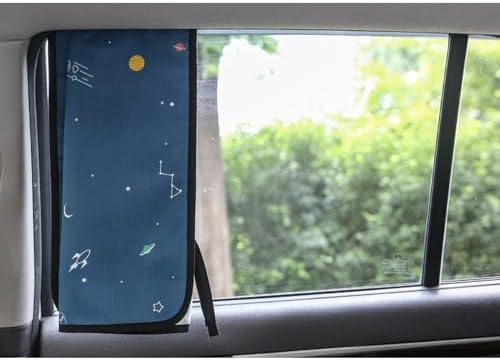 Magnetic Car Sun Shade Curtain for Side Window – Sun Blocker and UV Protector - Image 4
