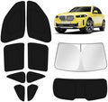 KUST Car Window Shades for BMW X5 2013-2016 2017 2018 Windshield Sun Shade Side by KUST