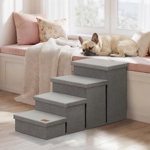 Zerbuger Dog Stairs with Storage - Image 5
