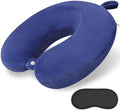 Travel Pillow, Neck Pillows for Airplanes, Memory Foam, Vivid Blue by Gosider