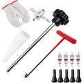 Tire Valve Stem Removal Replacement Tool Kit, Without Removing Tire by CZRWJXW