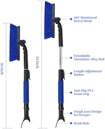 SEAAES 33 Inch Ice Scraper - Image 7